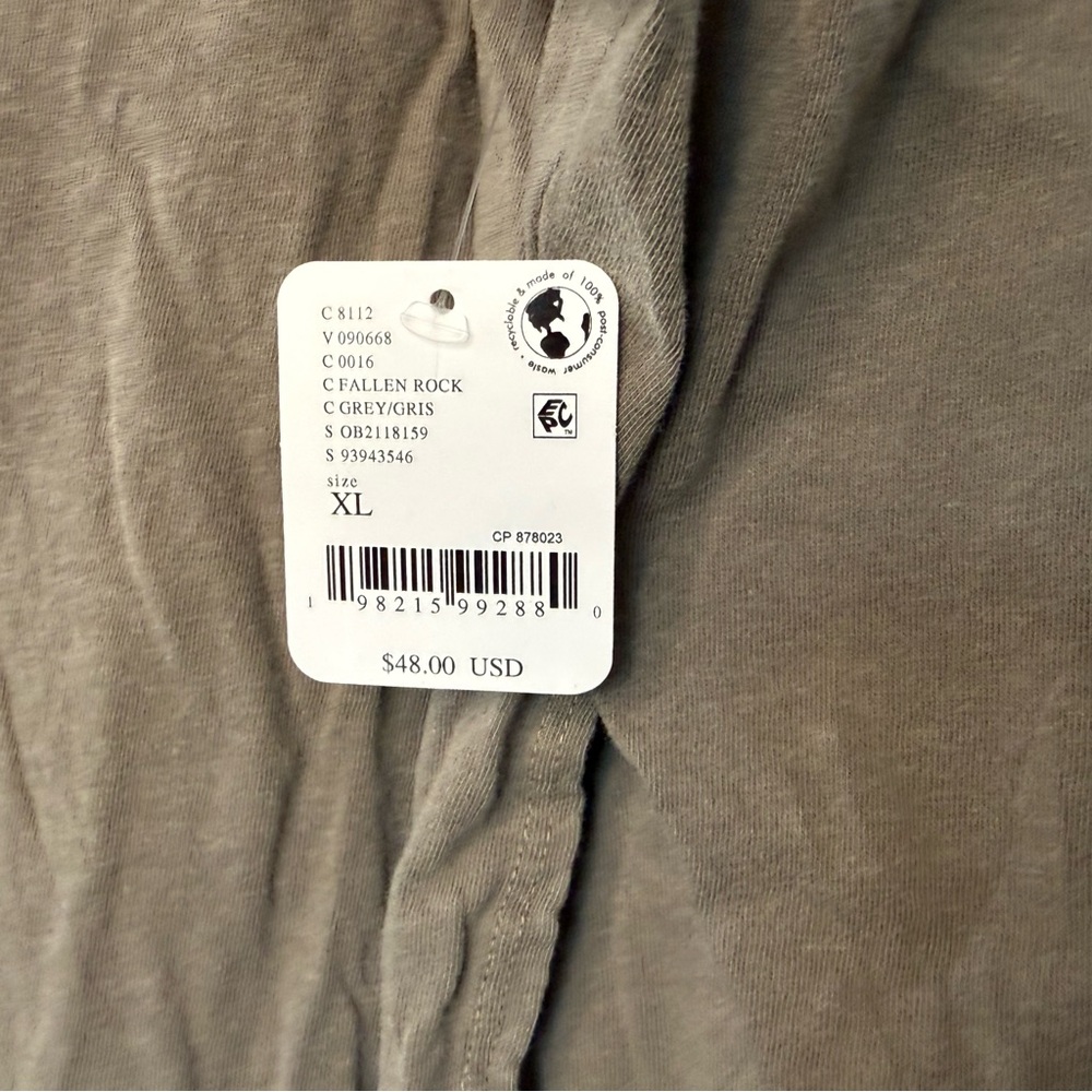We The Free Nina V-Neck Long-Sleeve Tee NWT Size XL Fallen Rock Color Tan Brown - Picture 11 of 11